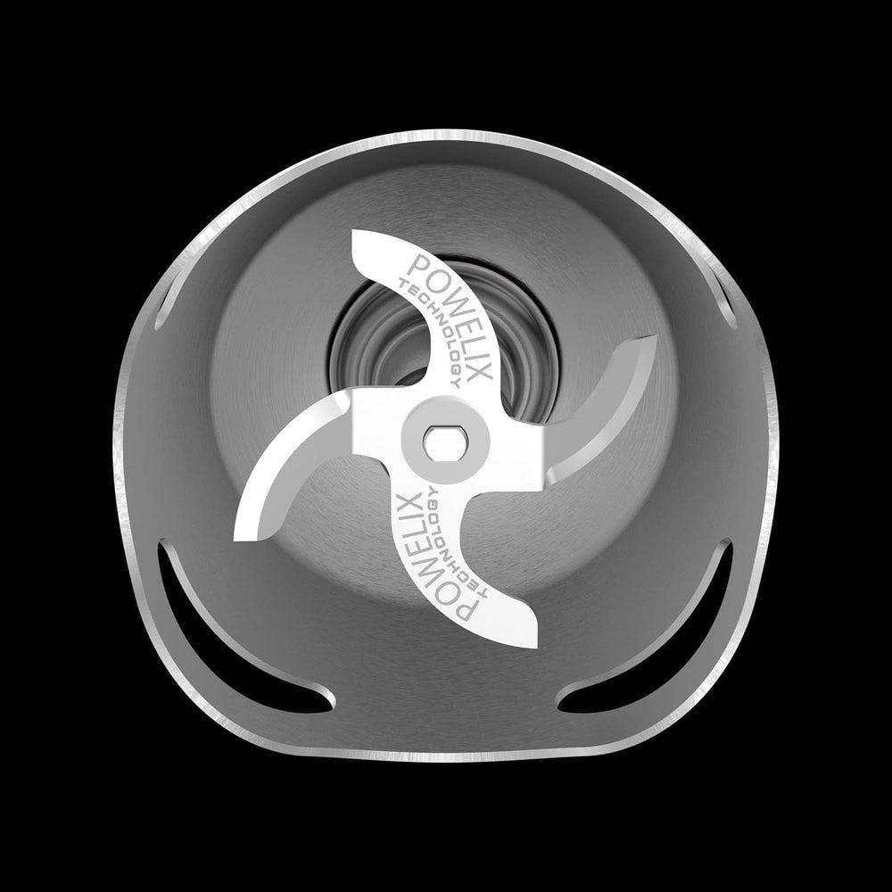 Quick Chef Quickchef – Stabmixer Mit 3 Zubehör, Edelstahl, 10 Geschwindigkeiten, 1000 W Matka i Dziecko Naty Shop