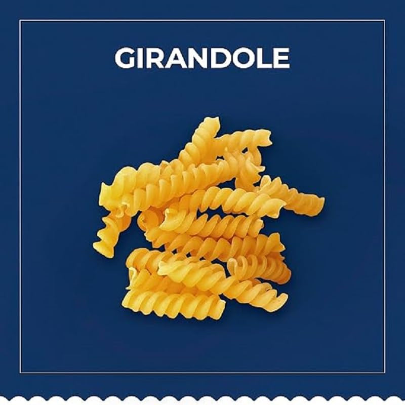 Pasta Barilla Classic Girandole nr. 34, z wysokiej jakości pszenicy durum, zawsze al dente (1 x 500g)