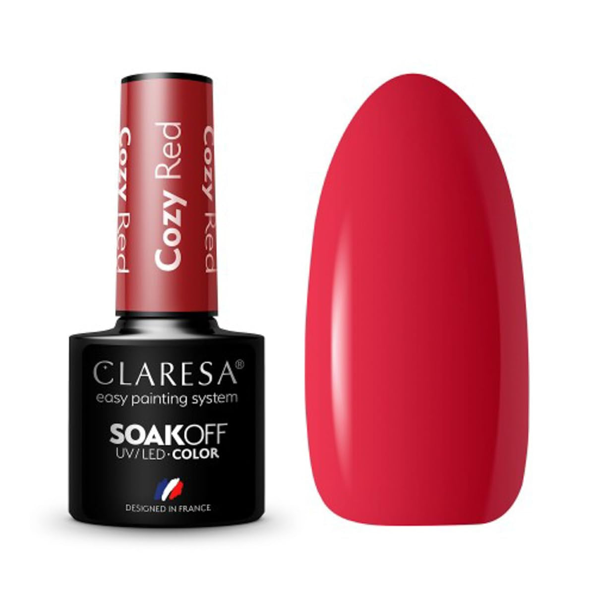 Claresa Cosy Red półtrwały kolor oczu 5 ml