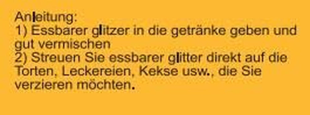 Brokat jadalny, proszek, 5 gramów Glitter Naty Shop