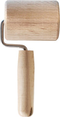Chinchilla® Backblechroller/Teigroller zylindrisch aus Buchenholz | Der stabilny Pomocnik dla die Küche | Wyprodukowano w Niemczech | Nachhaltige Qualität aus Deutschland | 18x5cm