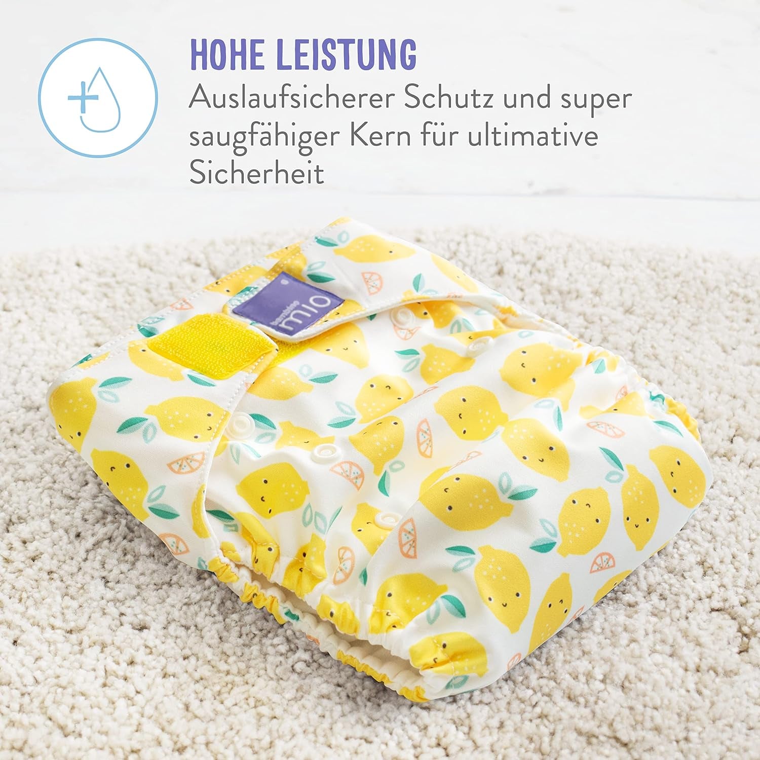 Bambino Mio, pieluszka wielorazowa Miosolo Classic All-in-One, ekologiczna pieluszka bez środków chemicznych