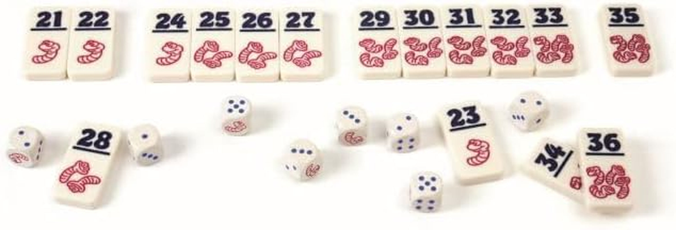 Zoch 601125200 – Heckmeck am Bratwurmeck – burzliwa gra w kości w popularnej ramce z kurczakiem dla inteligentnych ptaków, które wyczuły robaka bratwurmeck, od 8 lat