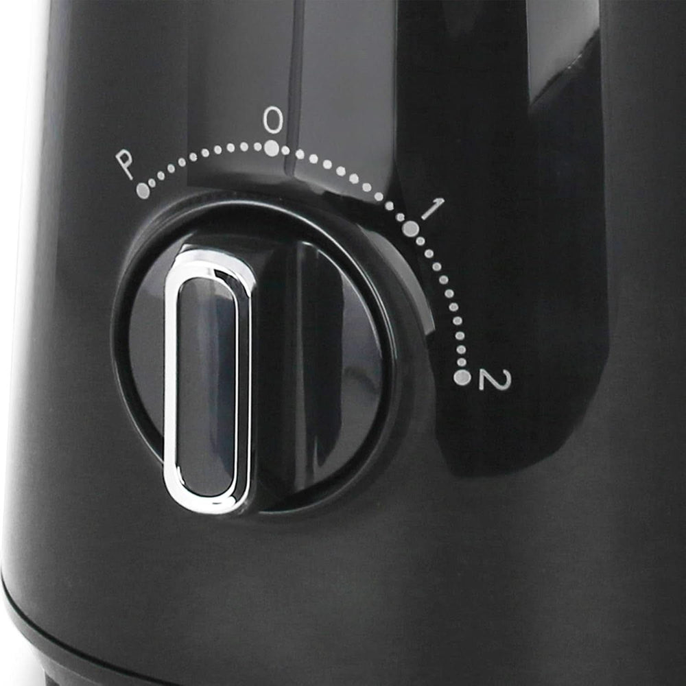 Mikser stojący Emerio BPA Frei Crush Ice Funktion 1,5 l Behälter 2 Geschwindigkeiten + Pulse Funktion Messereinheit Aus Edelstahl Sicherheitsschalter Geschirrspülgeeignet 500 W BL-12816.8 Schwarz Bucatarie Naty Shop