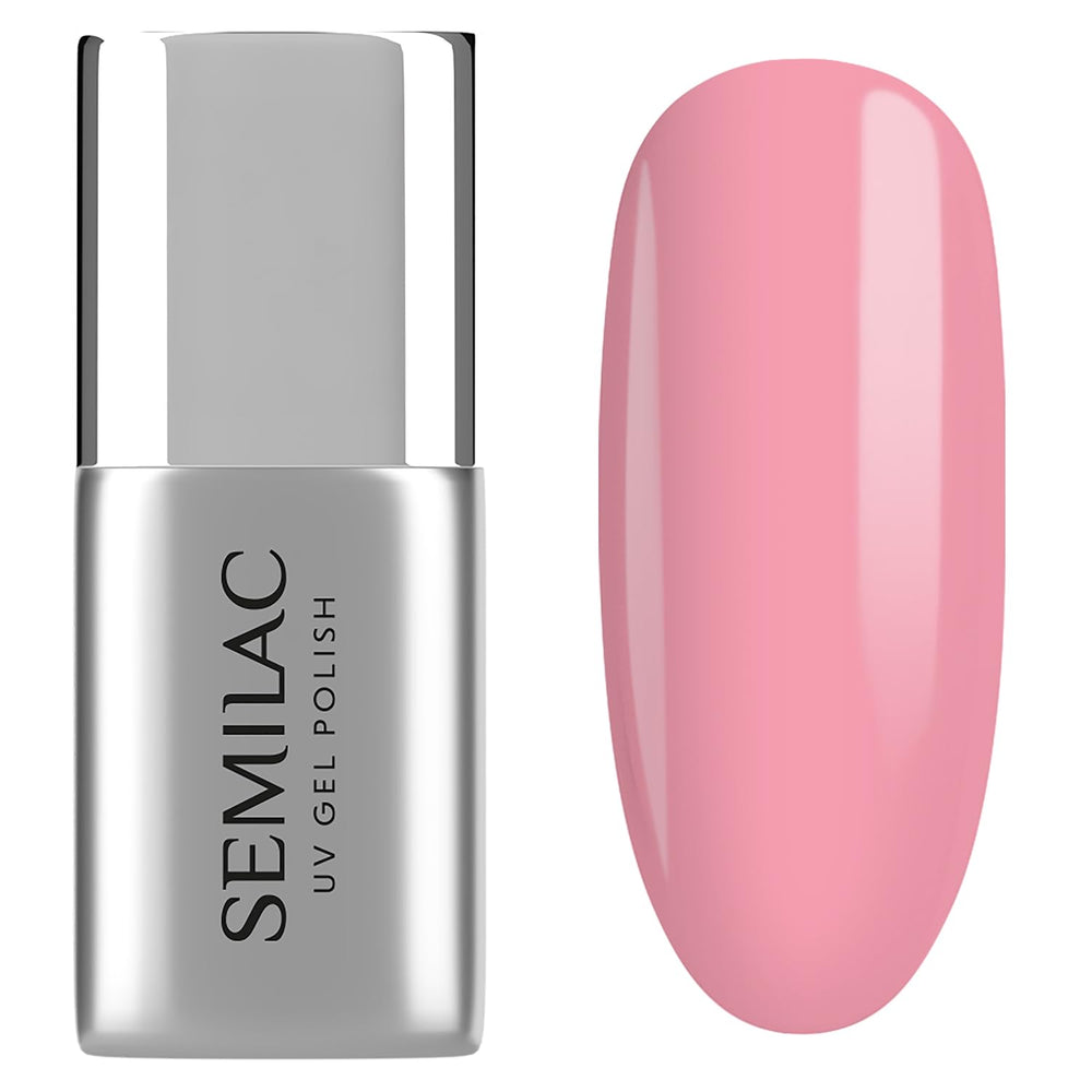 Semilac Pure & Clean Baza do lakieru UV 7ml – Samopoziomująca baza hybrydowa do wrażliwych paznokci