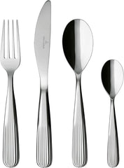 Villeroy & Boch - Set tacâmuri Rose Garden 24 piese, otel inoxidabil Bucatarie Naty Shop