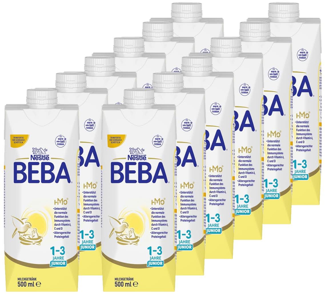 Nestle BEBA JUNIOR 1, formula lapte de la 1 an Mama si Copilul Naty Shop 12 x 500 ml