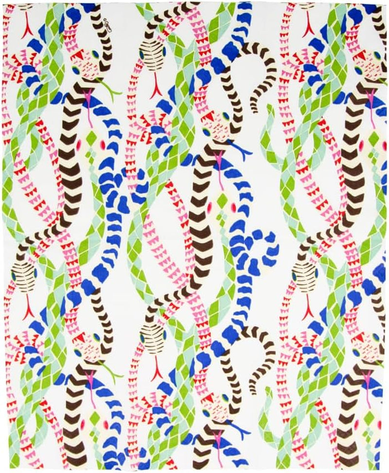 Șervețele de prosop pentru oaspeți Serpentine, albe, 15 bucăți per pachet