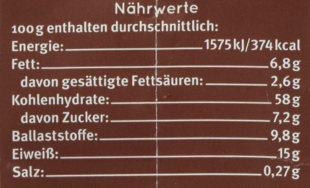 Bauck HOF Dinkelmüsli Schokozart, 425G (1Er Pack) Cereale Naty Shop