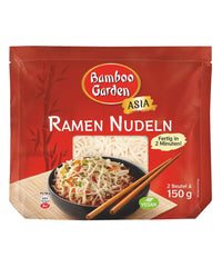 Ogród Bambusowy - Gotowy Makaron Ramen | Gotowe w 2 minuty | Weganie | 300g w opakowaniu