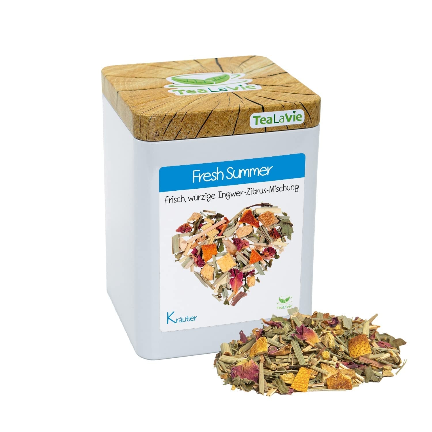 Tealavie - Amestec de casă - Mentă lemnoasă (60 g) Tealavie Herbal - Ceai din plante vrac