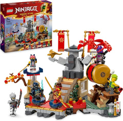Jucărie LEGO NINJAGO Tournament Arena Adventure pentru copii, set de joacă Ninja cu 6 minifigurine, set de construcție de colecție, cadou de ziua de naștere pentru băieți și fete de la 7 ani 71818 Seturi de constructie Besuche den LEGO-Store Titlu implicit