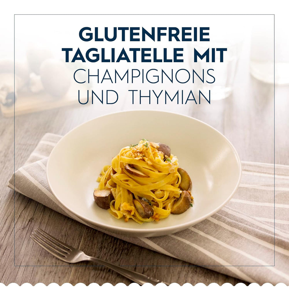 Bezglutenowy makaron Barilla Tagliatelle z pysznej kukurydzy i ryżu - idealny dla osób z celiakią lub nietolerancją glutenu 300g
