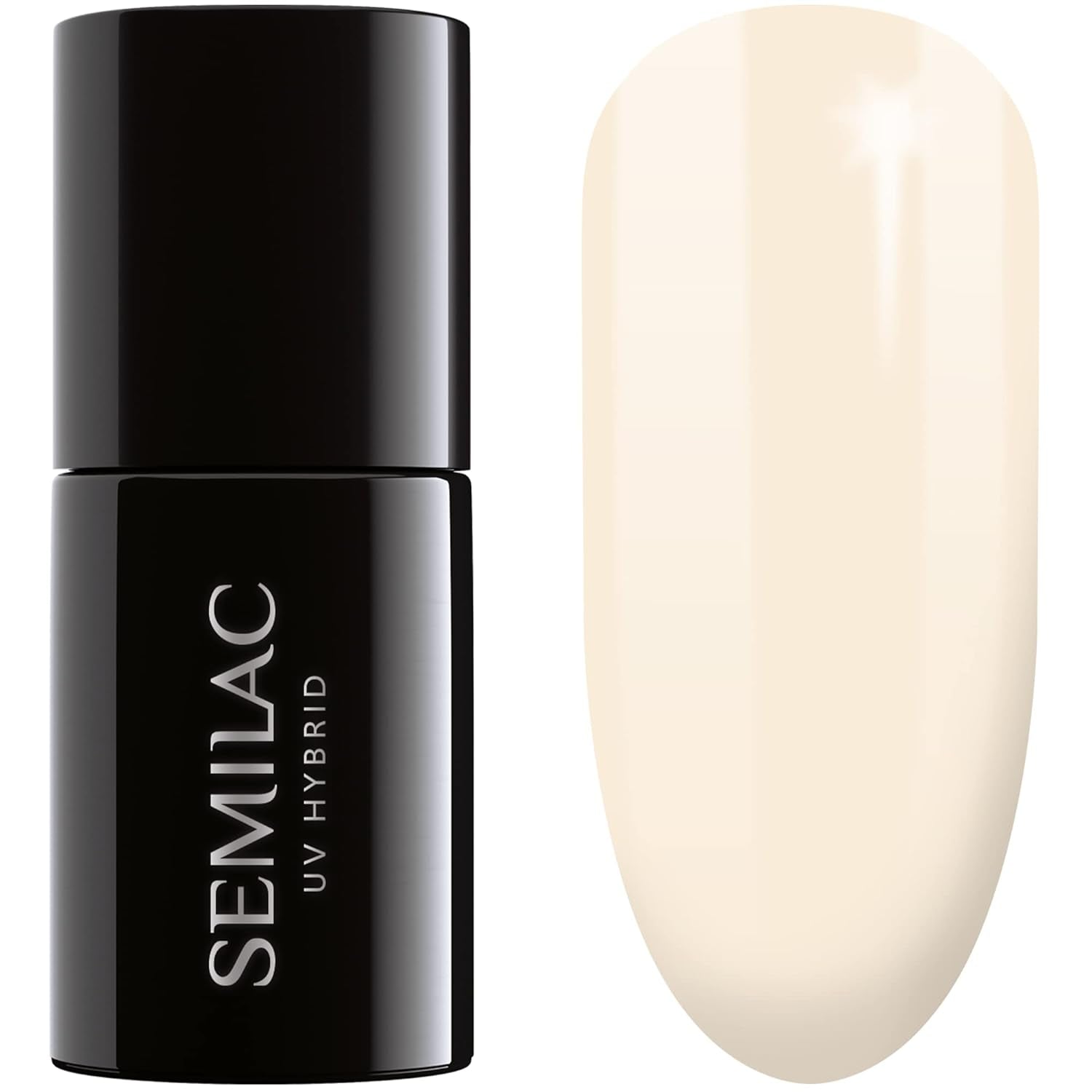 Semilac UV Nagellack Hybrid 404 Black Beans Muffin 7ml Kollektion Tastes of Fall