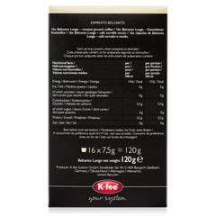 Kaffeekapseln Belcanto – Lungo Intensität 4/12, kompatibel mit K-fee, RFA zertifiziert, 96 Kapseln (Packung mit 2)