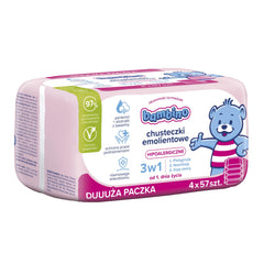 Chusteczki 3 w 1 4x57 szt