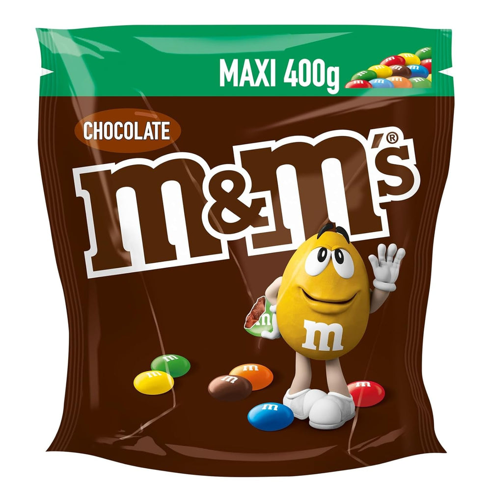 M&M'S Crispy, kawałki czekolady z chrupiącym rdzeniem Naty Shop Chocolate 400G