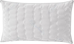 Lenjerie de pat italiană MB Home Italia, pernă, bioceramică, gri deschis, 45 x 75 cm Perne standard Naty Shop Bioceramică