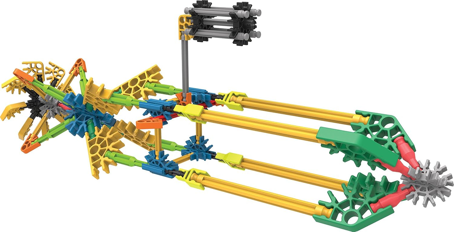K'NEX 12418 Fantasie Ultimativer Baukasten mit 35 Modellen, Lernspielzeug für Jungen und Mädchen, 480-teiliges MINT-Lernset, Bauspielzeug für Kinder, Konstruktionsspielzeug ab 7 Jahren