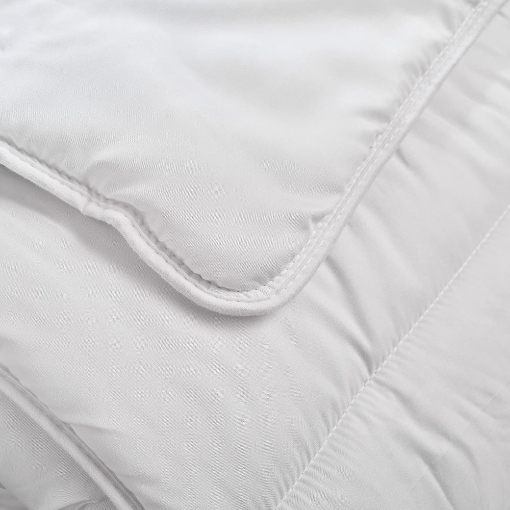 Bleu Calin plapuma antiacarieni 140X200 Cm, Pentru pat de 1 persoană, Husă moale din microfibră, Tratament sanitizat Plapumi si pilote Naty Shop