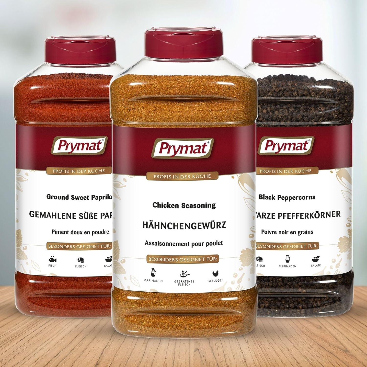 Prymat Hähnchengewürz 1100g, Gewürzmischung für Hhn, Turcja, Ente, Gans, Grillgewürze, Marynata für Fleisch im Streuer