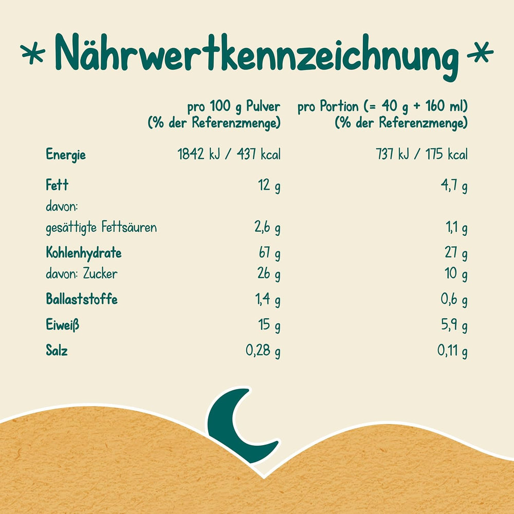 Kaszka mleczna Milupa Gentle Start - Płatki dla niemowląt bez glutenu, bez oleju palmowego - Bez konserwantów i barwników - Od 5 miesiąca - 4 x 400 g