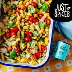 Just Spices Gemüse Allrounder I Jedes Gemüse von Aubergine bis Cukinia lecker würzen I Gewürzdose, 75 g