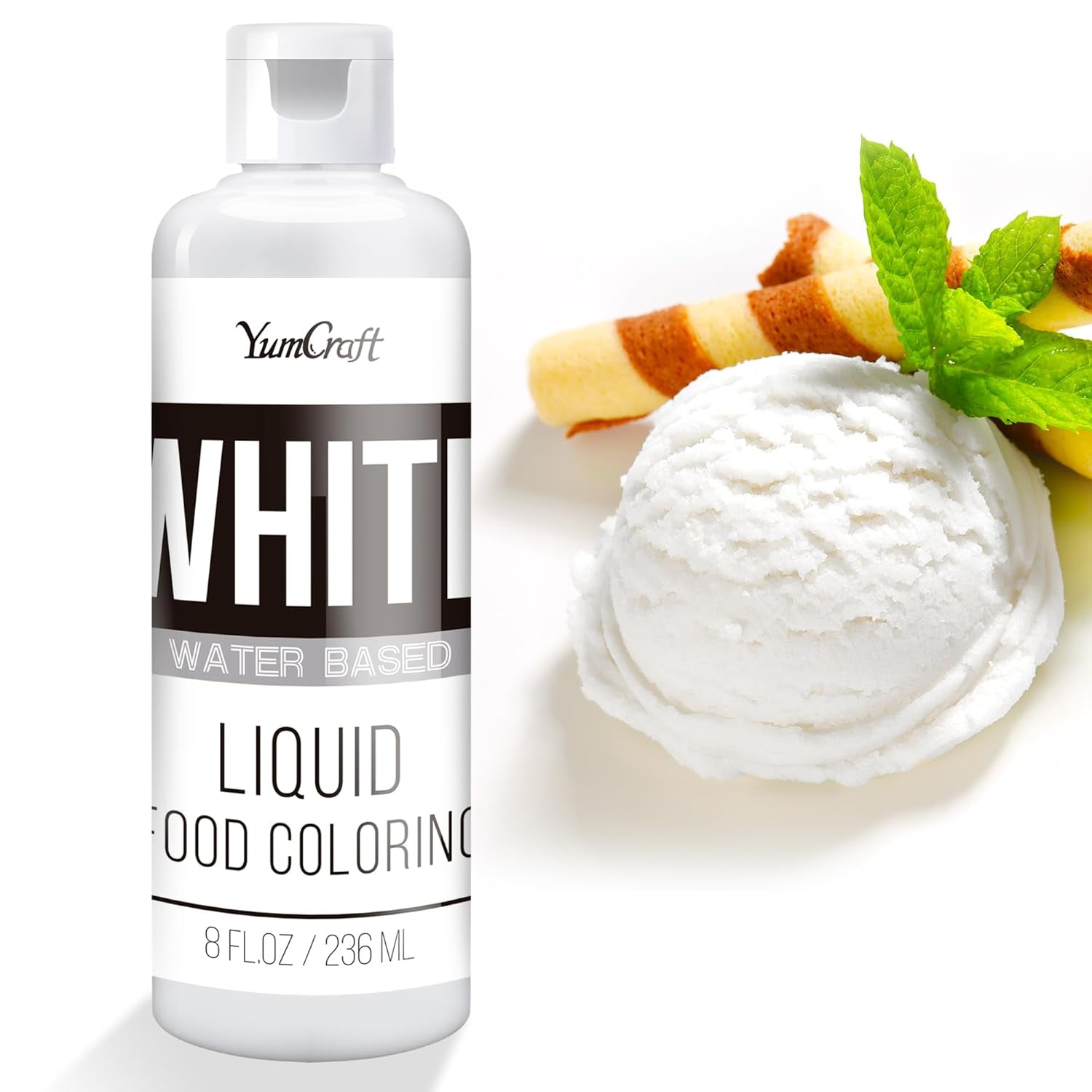 Barwnik spożywczy - Wysoko skoncentrowany płynny barwnik spożywczy do ciast, wypieków, pisanek, napojów - Bezcukrowy barwnik spożywczy do fondantów, lukrów, slimów, dekorowania ciast (Red Velvet, 236ml)