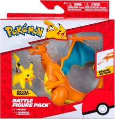 Pokémon PKW3459 - Pakiet figurek bojowych - Glurak i Pikachu, mobilny Glurak z figurkami Pikachu Sklep Naty Domyślny tytuł
