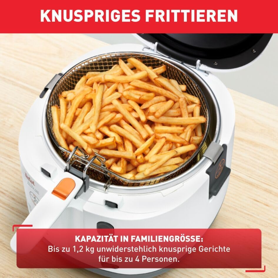 Tefal FF1631 Filtra One frytownica, 1900 W, pojemność 1,2 kg Sprzęt AGD Naty Shop
