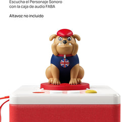 Personajul Sonoro - Engleză! Cântat și învățat - muzică, cântece și sunete - jucării, conținut educațional, în spaniolă, pentru fete și băieți de toate vârstele Jucarii Bebe Naty Shop