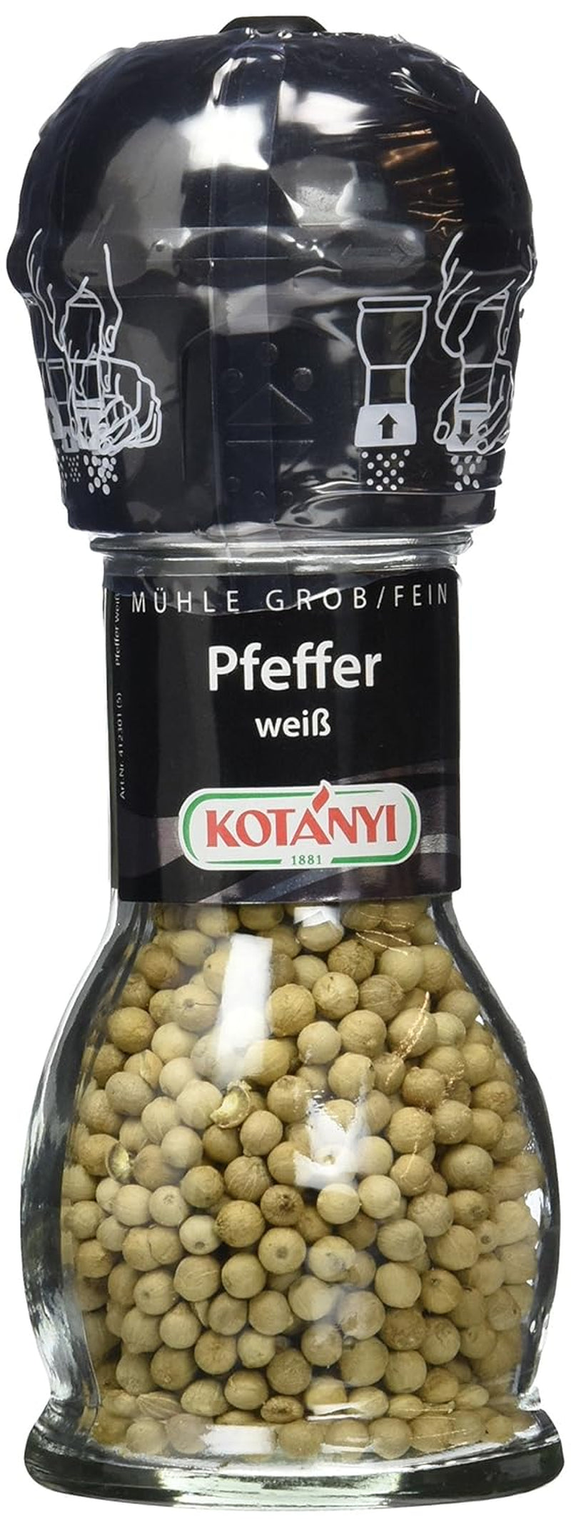 Kotanyi Knoblauch Mühle, Pikantny (1 x 48g)