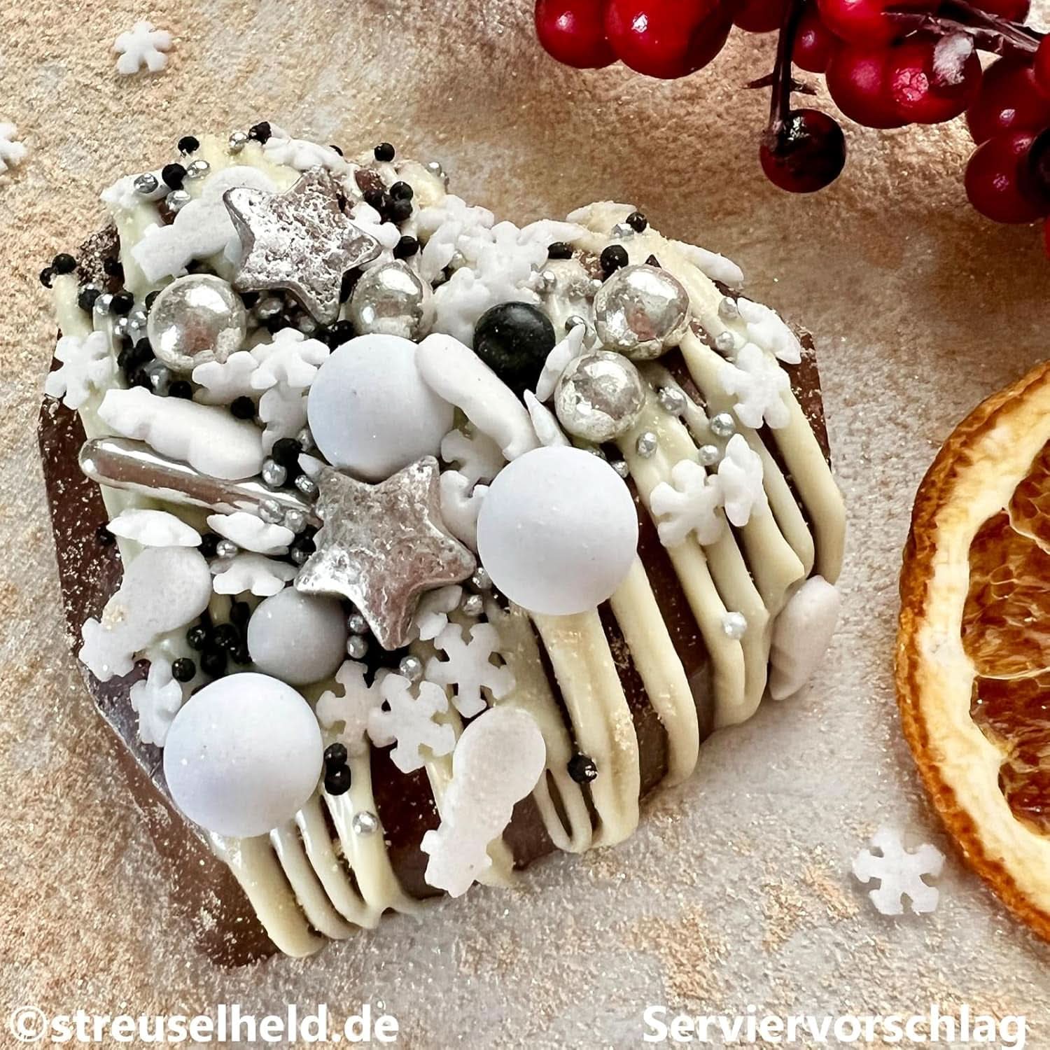 Streusel Hero, posypka płatkowa, różne ilości. Posypka Naty Shop