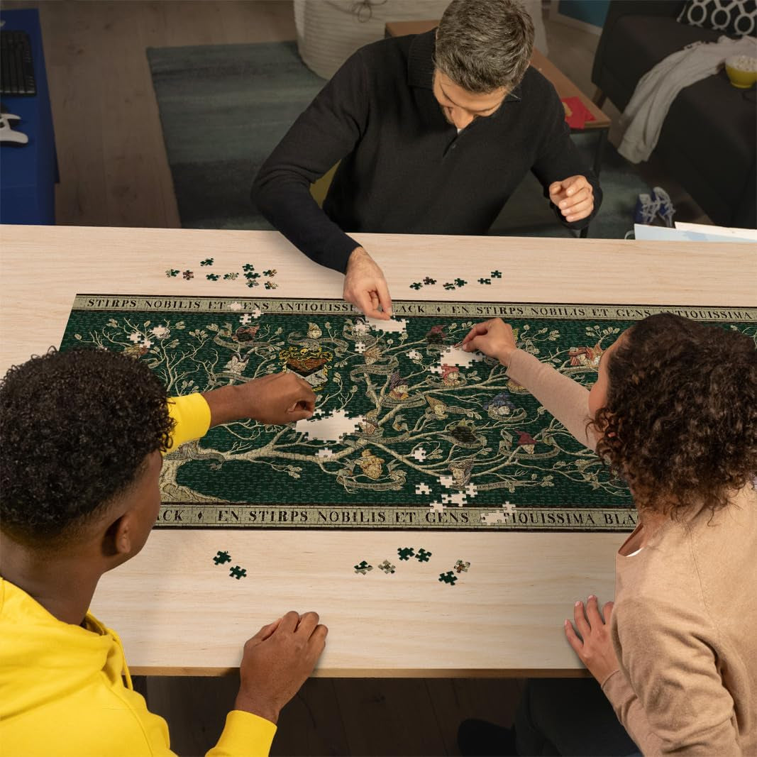 Ravensburger Puzzle 17299 - Drzewo genealogiczne - Panoramiczne puzzle Harry Potter 2000 elementów dla dorosłych i dzieci od 14 lat Puzzle Naty Shop