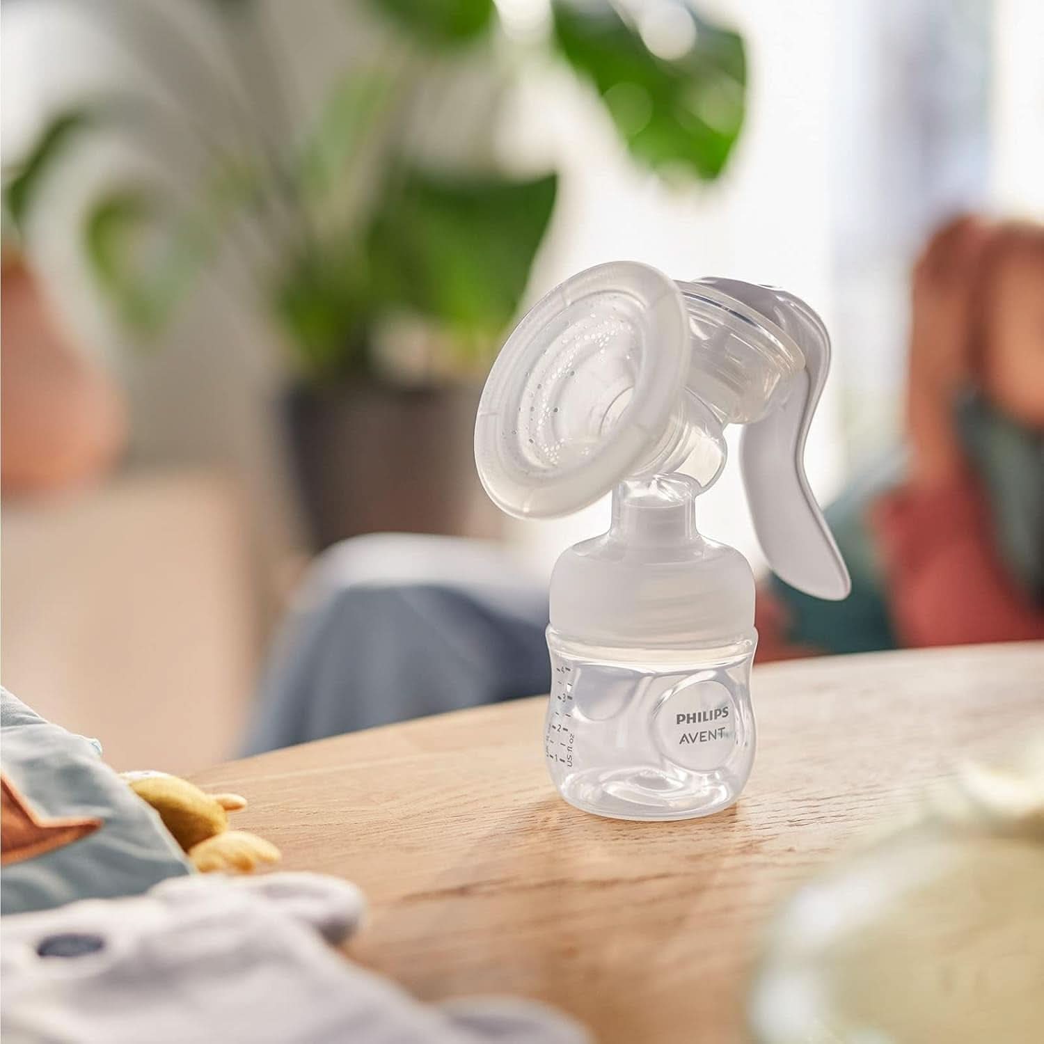 Philips Avent Handmilchpumpe - Einfaches Abpumpen, Mit Natural-Motion Technologie, Bpa-Frei (Modell SCF430/01) Akcesoria przezroczyste Żywność i karmienie piersią Bebe Naty Shop