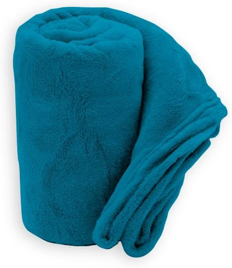 Miękki koc | Krata | Miękki dotyk | 130 x 160 cm | Naty Shop Ocean Kołdry i kołdry pudrowe 130X160