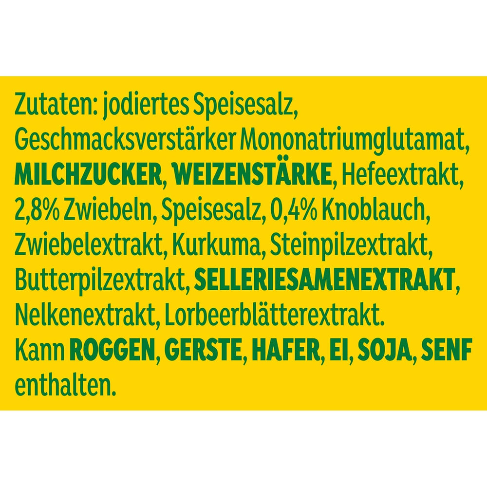 Knorr Würzmischung Universal Aromat für schnelle Gerichte zum Przyprawa i przyprawa do mięs, warzyw, sosów i nie tylko 100 g