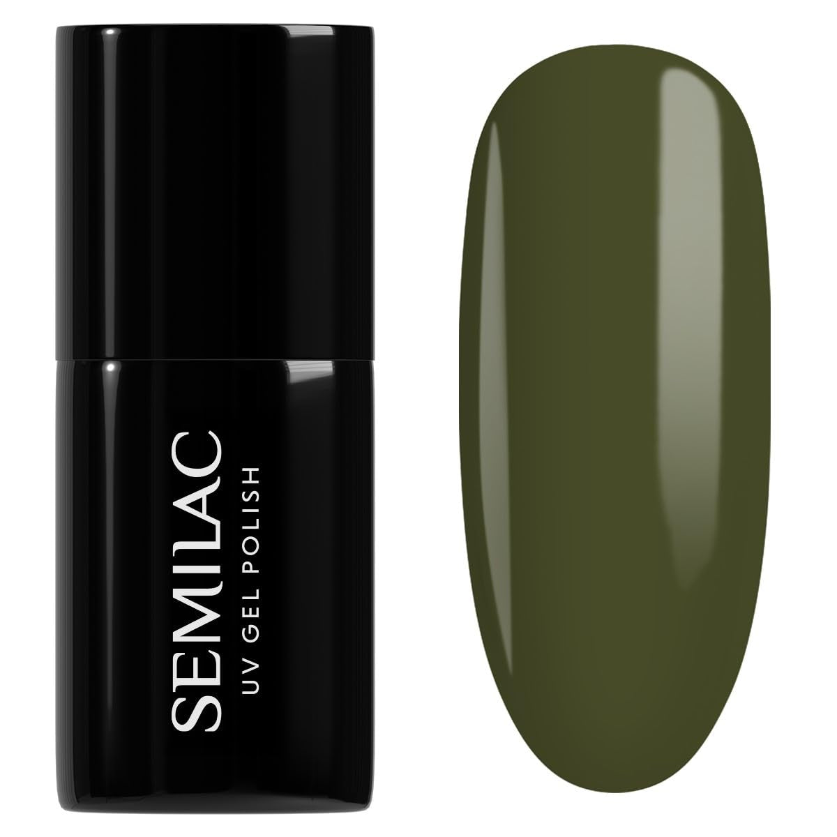 Semilac UV Nagellak Hybrid 421 Baobab Green 7ml Kollektion In To Her Nature