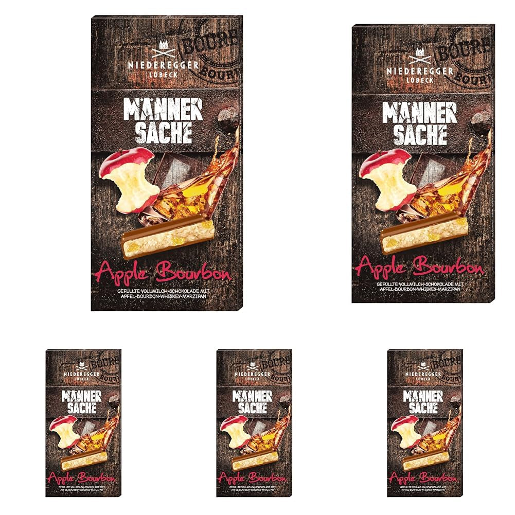 Marz. Tafel Schokolade Bourbon Jabłkowy (1 x 110g) (5 szt.)