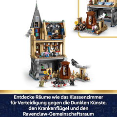 LEGO Harry Potter Schloss Hogwart: Krankenflügel - zestaw do samodzielnego montażu z 7 minifigurkami - Modellbau mit Hermine und Ron Figuran - Kreatives Geschenk für Mädchen, Jungen und Fans ab 9 Jahren - 76463