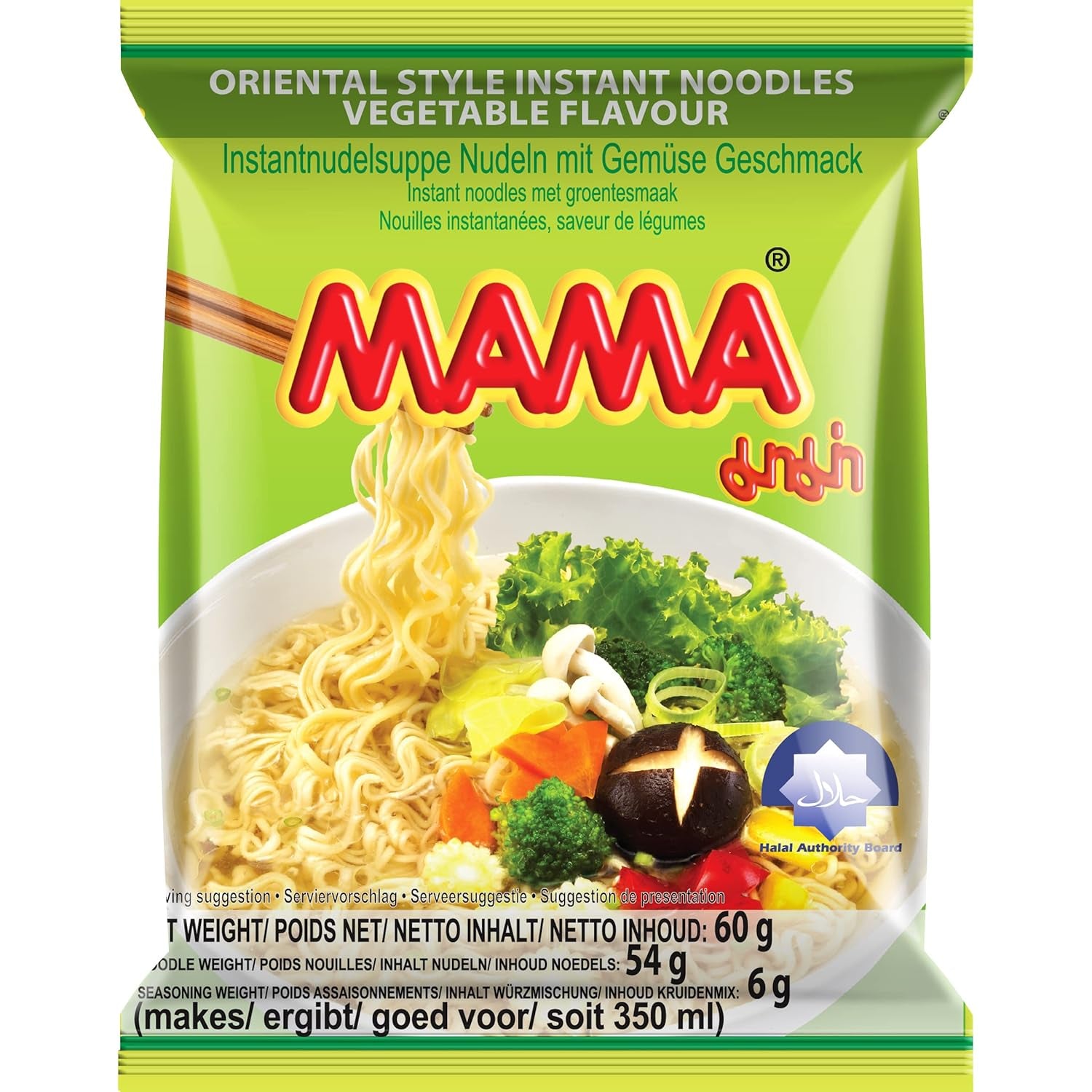 MAMA - Makaron błyskawiczny z warzywami - (1 x 60g)
