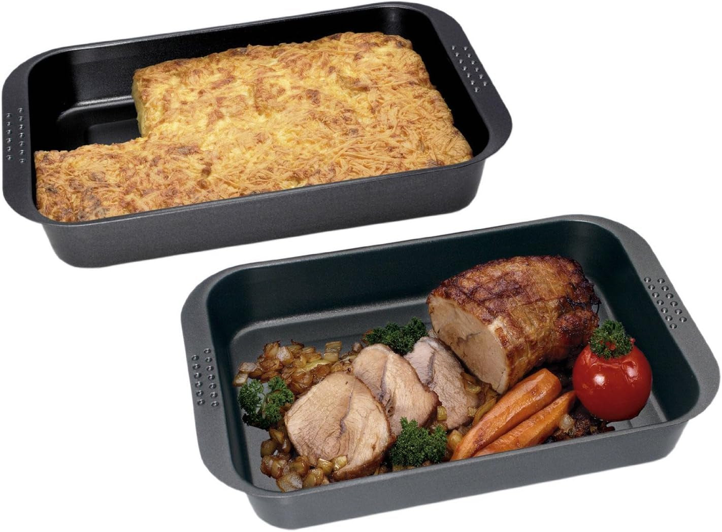 Chg Backform, ILAG Special 2-Schicht Antihaftbeschichtung, Sonstige, Jewells Ca. 28,5 x 23 x 4 cm, 9878-41, Jewells Ca. 28,5 X 23,0 X 4,0 Cm Formy i blachy do pieczenia Naty Shop Ofen-Set Extra Hoch