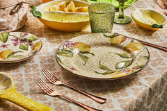 Set de veselă Zagara pentru 6 persoane, 18 piese, ceramică, multicolor