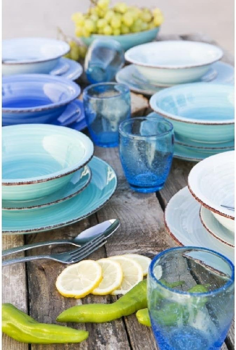 VDE  1996 Baita Acqua Ocean 5907301 Tafelservice aus Steingut, 18-teilig