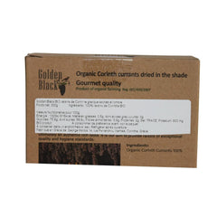 Ekologiczne czarne rodzynki greckie - porzeczki, opakowanie 3 x 200 gramów Produkty suszone Naty Shop