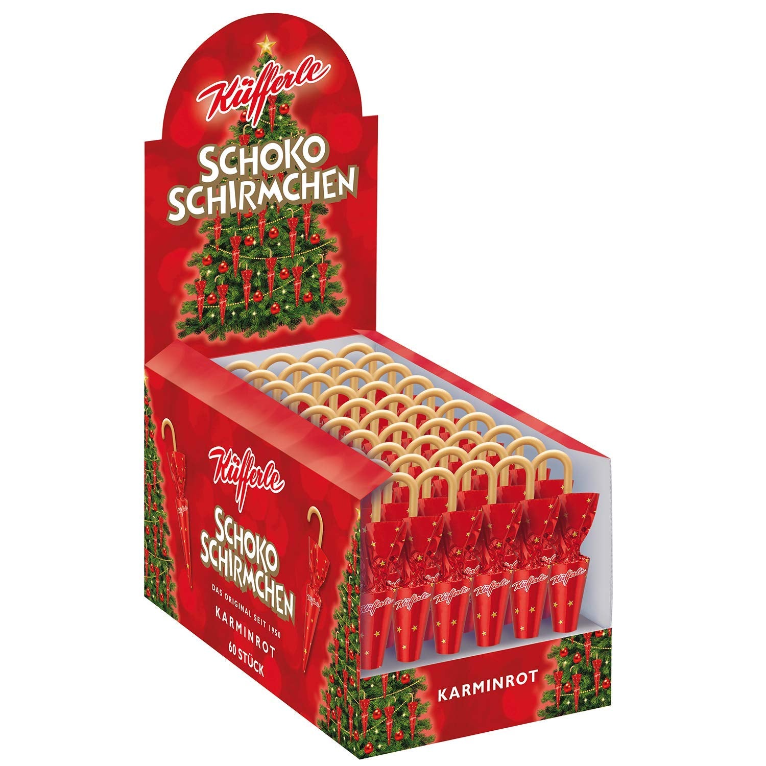 Cienie czekoladowe Küfferle Polar Silver 810g (60 sztuk)