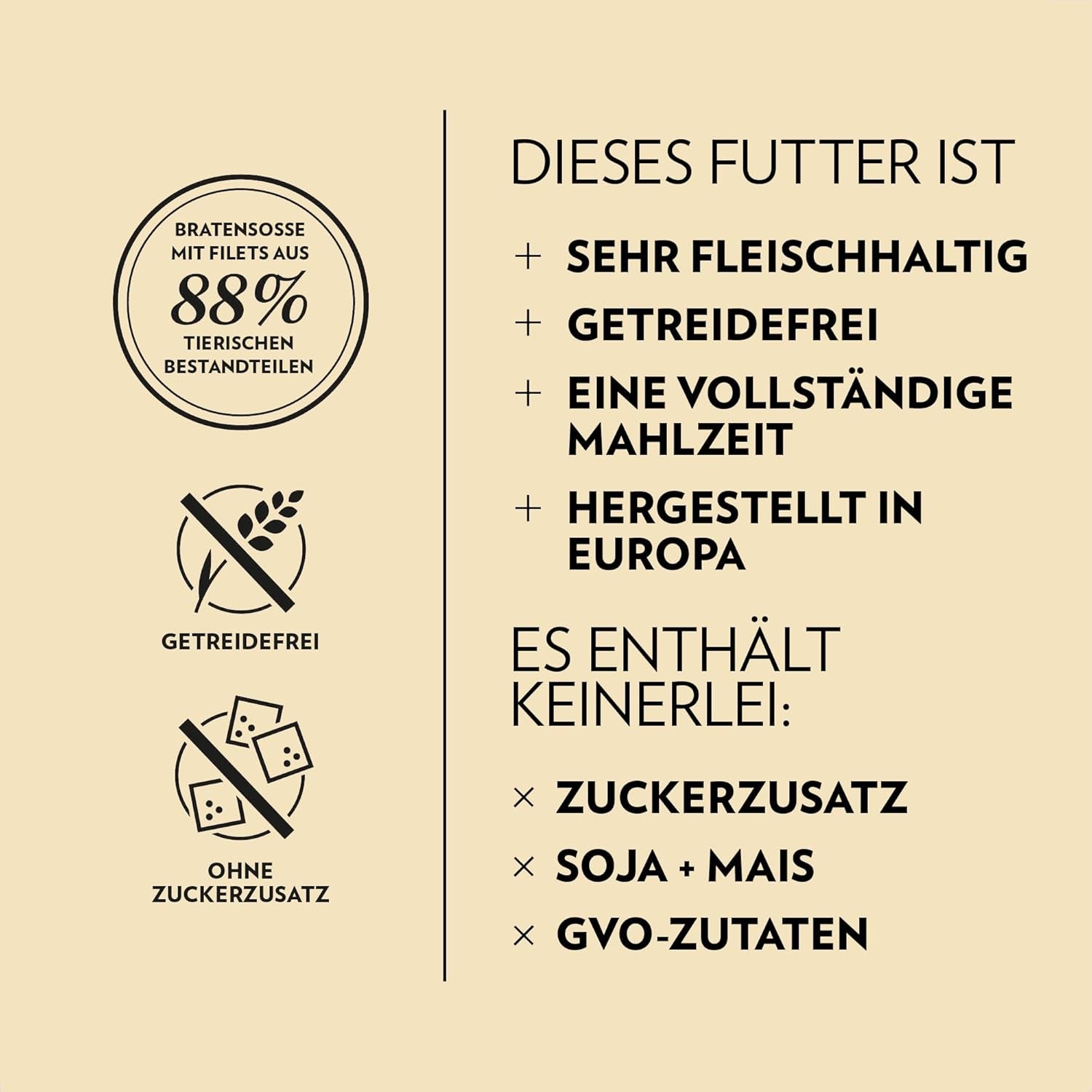 PrimaCat - Hrană umedă clasică pentru pisici, aromă de pasăre în sos, 28 x 85 g