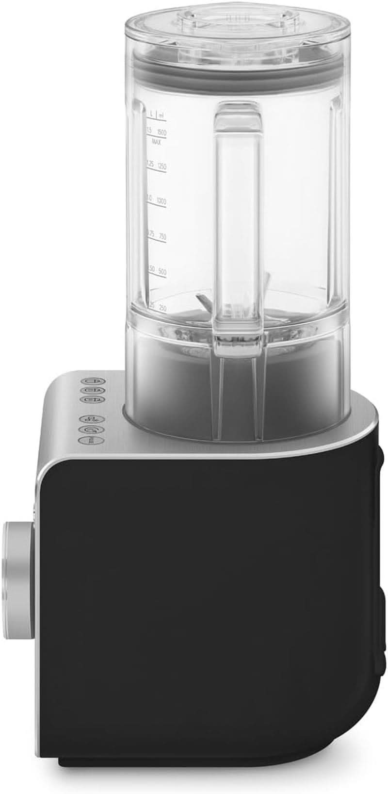 SMEG, Hochleistungsmixer BLC01BLMEU, 5 wstępnie ustawionych programów, 9 prędkości ręcznych, funkcja pauzy i impulsu, Kunststoffgehäuse, Rutschfeste Basis, 1400 W, Schwarz Kitchen Naty Shop