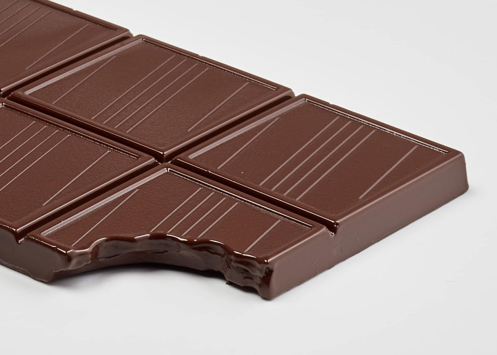 Ciemna czekolada bez dodatku cukru | Tabletka 100g | Najlepsze o zawartości kakao 55%, bezglutenowe | Tabliczka czekolady | Zestaw upominkowy z czekoladą (4 sztuki)