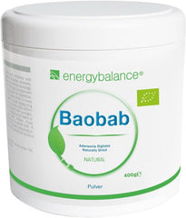 Baobab organiczny proszek - witamina C, wapń, magnez, potas, 400 gram Aromas Naty Shop